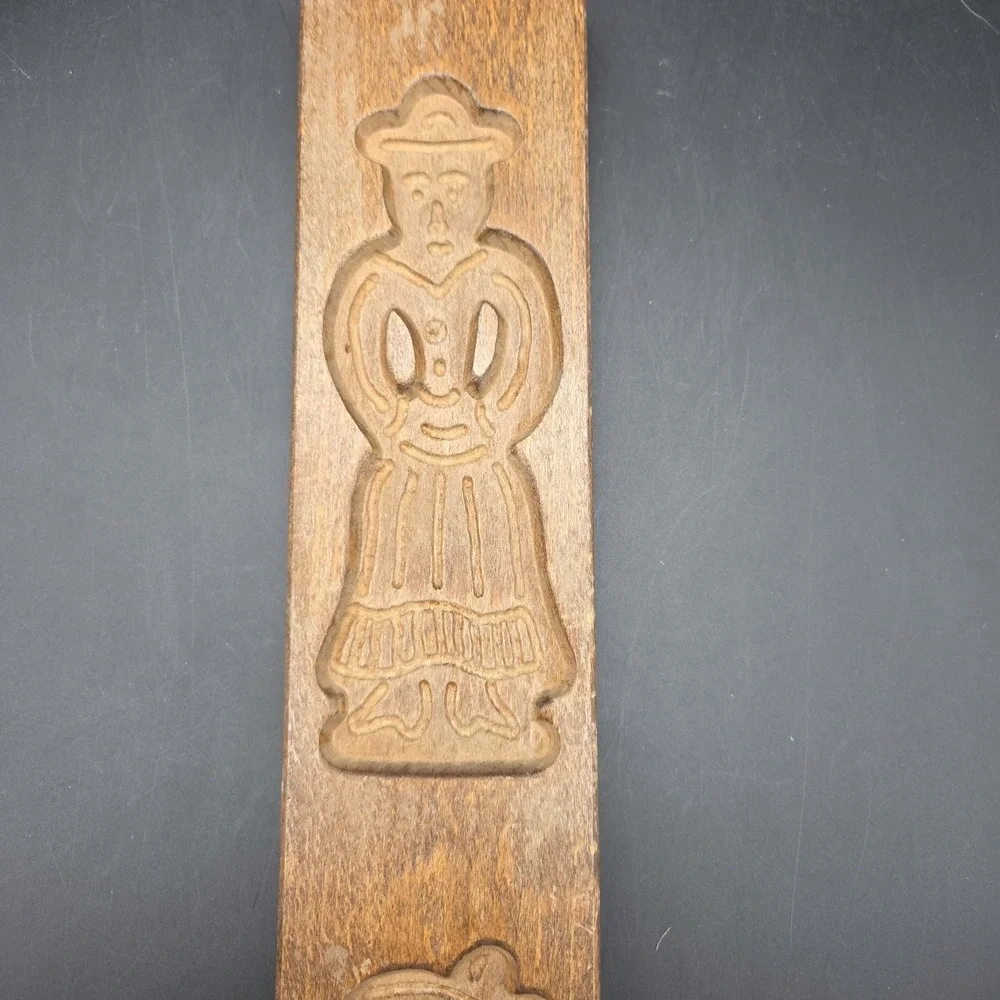 Hand Carved Dutch Speculaas Cookie Mold